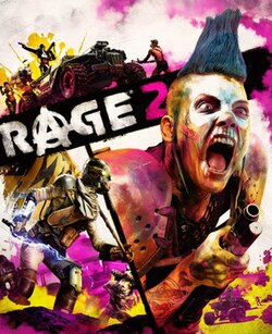 Cover image of Rage 2 on PS4