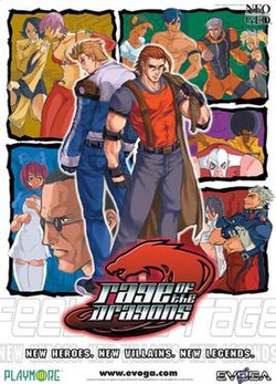 Cover image of Rage of the Dragons on PS4
