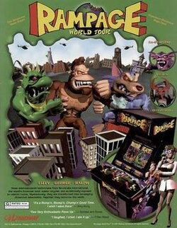 Cover image of Rampage World Tour on PS3