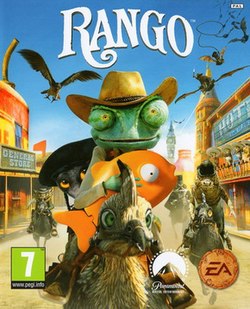 Cover image of Rango on PS3