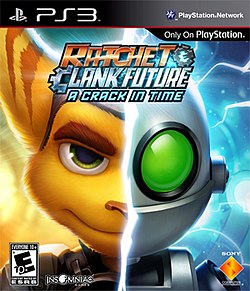 Cover image of Ratchet & Clank Future: A Crack in Time on PS3
