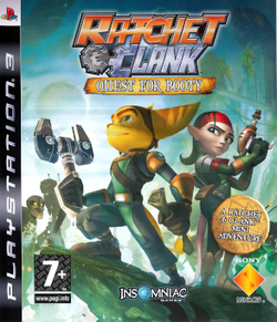 Cover image of Ratchet & Clank Future: Quest for Booty on PS3
