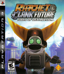 Cover image of Ratchet & Clank Future: Tools of Destruction on PS3