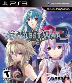Cover image of Record of Agarest War 2 on PS3