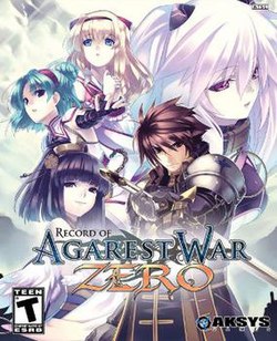Cover image of Record of Agarest War Zero on PS3