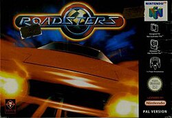 Cover image of Roadsters on PlayStation