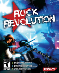 Cover image of Rock Revolution on DS