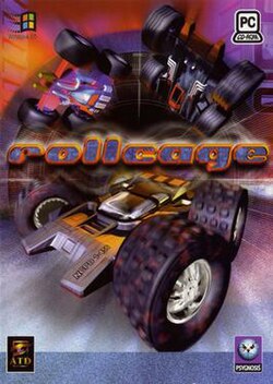 Cover image of Rollcage on PlayStation