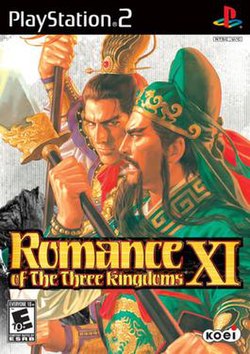 Cover image of Romance of the Three Kingdoms XI on PS2