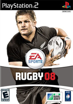Cover image of Rugby 08 on PS2