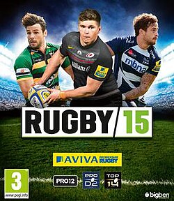 Cover image of Rugby 15 on PS3