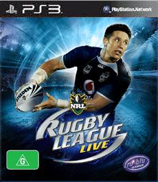 Cover image of Rugby League Live on PS3