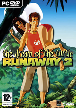 Cover image of Runaway 2: The Dream of The Turtle on DS