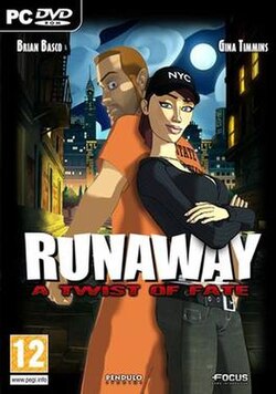 Cover image of Runaway: A Twist of Fate on DS