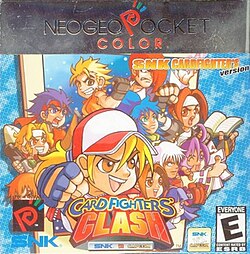 Cover image of SNK vs. Capcom Card Fighters DS on DS