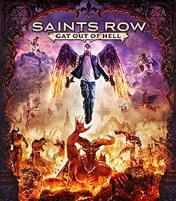 Cover image of Saints Row: Gat out of Hell on PS4