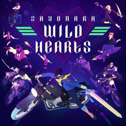 Cover image of Sayonara Wild Hearts on PS4
