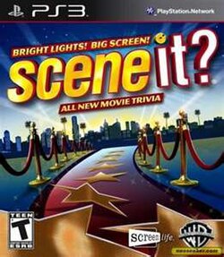 Cover image of Scene It? Bright Lights! Big Screen! on PS3