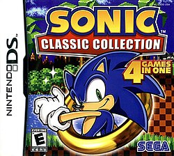 Cover image of Sonic Classic Collection on DS