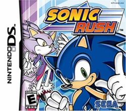 Cover image of Sonic Rush on DS