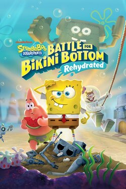 Cover image of SpongeBob SquarePants: Battle for Bikini Bottom – Rehydrated on PS4