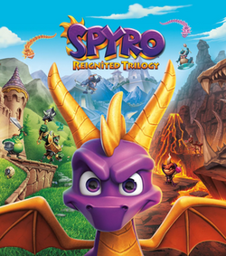 Cover image of Spyro Reignited Trilogy on PS4