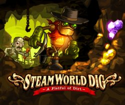 Cover image of SteamWorld Dig on PS4