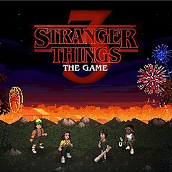 Cover image of Stranger Things 3: The Game on PS4