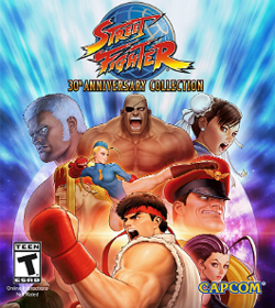 Cover image of Street Fighter 30th Anniversary Collection on PS4