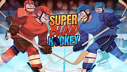 Cover image of Super Blood Hockey on PS4
