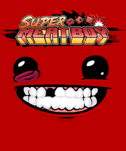 Cover image of Super Meat Boy on PS4