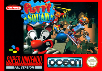 Cover image of Super Putty Squad on Switch