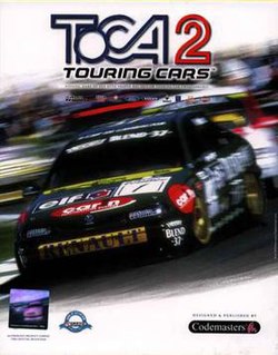 Cover image of TOCA 2 Touring Cars on PlayStation