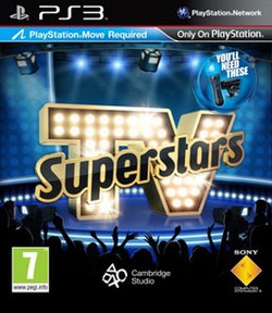 Cover image of TV Superstars on PS3