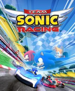 Cover image of Team Sonic Racing on PS4