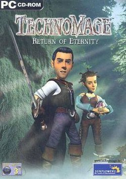 Cover image of TechnoMage: Return of Eternity on PlayStation
