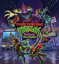 Cover image of Teenage Mutant Ninja Turtles: Mutants Unleashed on Switch