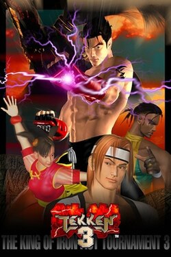 Cover image of Tekken 3 on PlayStation