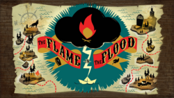 Cover image of The Flame in the Flood on Switch