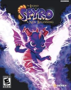 Cover image of The Legend of Spyro: A New Beginning on PS2