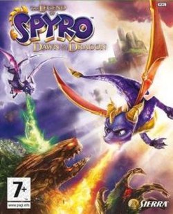 Cover image of The Legend of Spyro: Dawn of the Dragon on PS2