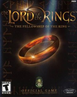 Cover image of The Lord of the Rings: The Fellowship of the Ring on PS2