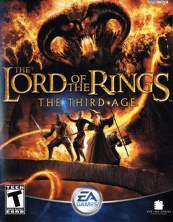 Cover image of The Lord of the Rings: The Third Age on PS2
