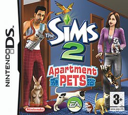 Cover image of The Sims 2: Apartment Pets on DS