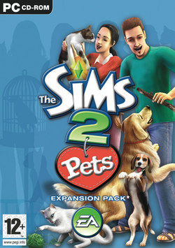 Cover image of The Sims 2: Pets on DS
