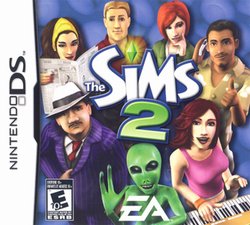 Cover image of The Sims 2 on DS