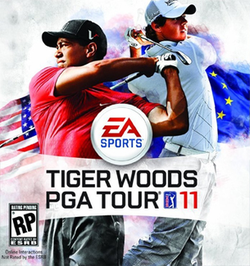Cover image of Tiger Woods PGA Tour 11 on PS3