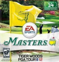 Cover image of Tiger Woods PGA Tour 12: The Masters on PS3