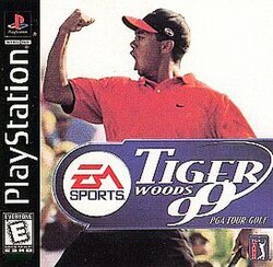 Cover image of Tiger Woods PGA Tour 99 on PlayStation