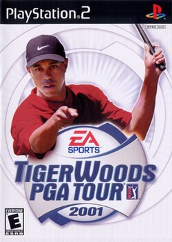 Cover image of Tiger Woods PGA Tour Golf on PlayStation